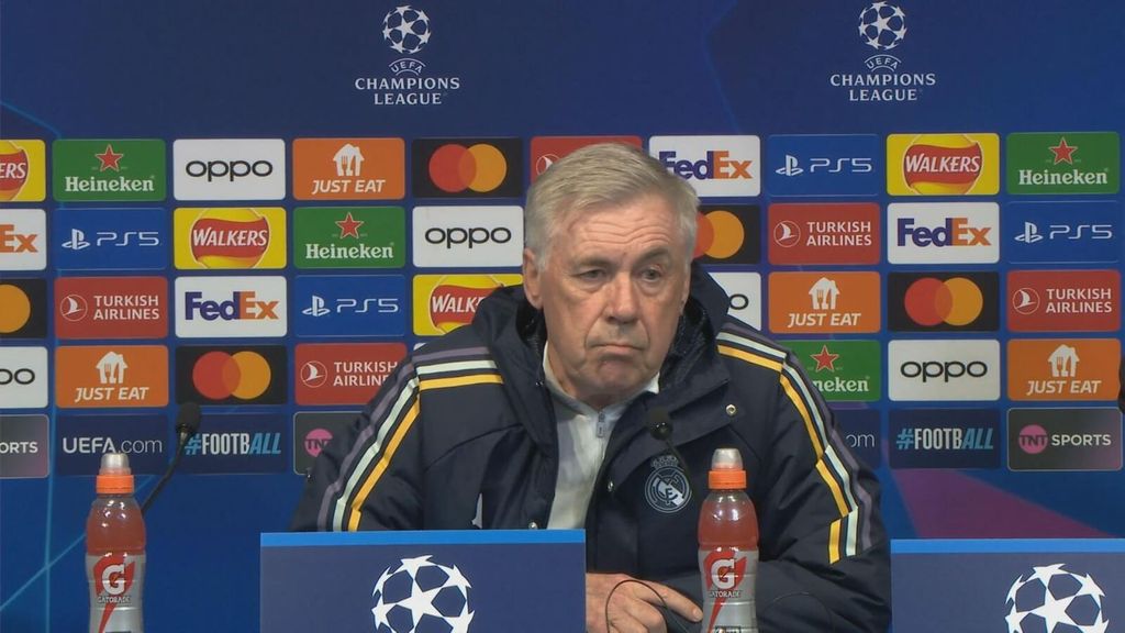 Ancelotti no se asusta de la racha del Manchester City en casa: "Está para romperla"