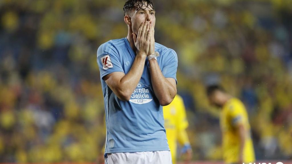 Las Palmas 2-1 Celta: Gol anulado a Larsen