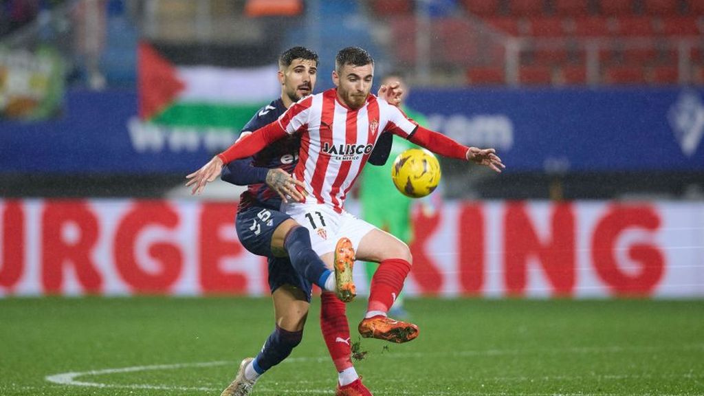 Éibar 1-1 Sporting: Resumen del partido