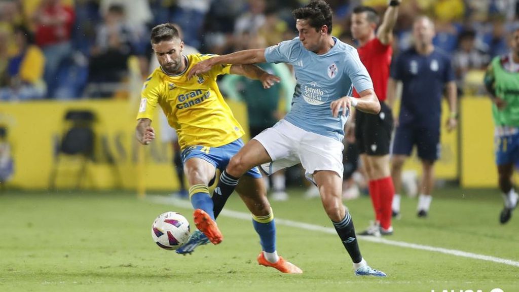 Las Palmas 2-1 Celta: Resumen del partido