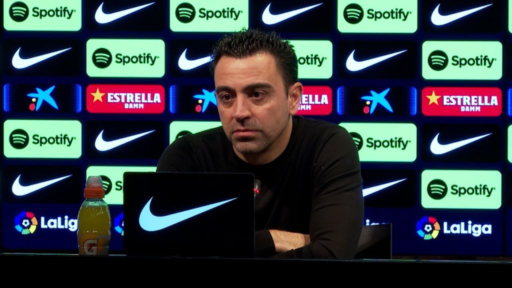 Xavi, en la previa del Barcelona-Manchester United: "Visualizo dos partidos muy igualados"