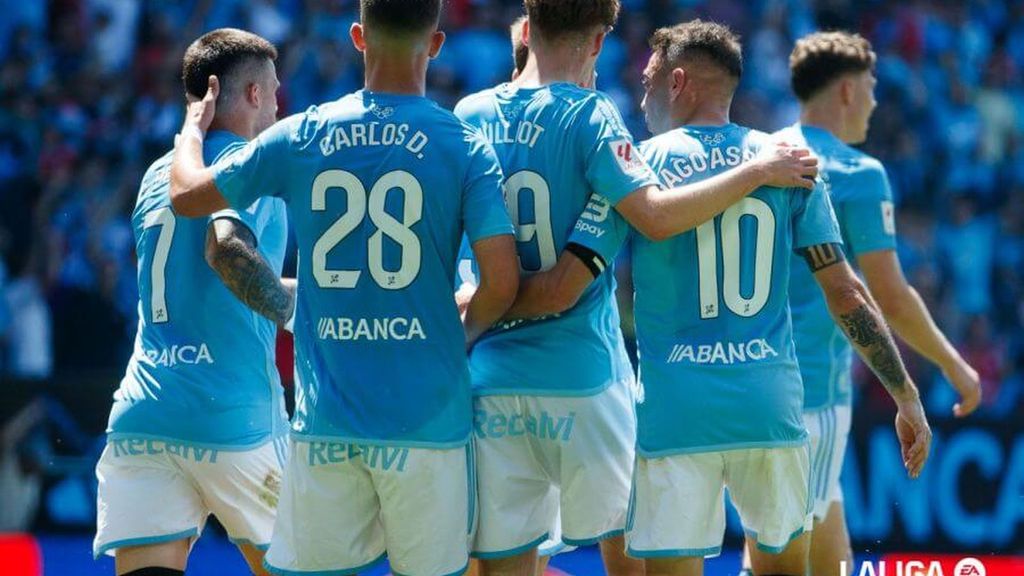Celta 4-1 Las Palmas: Gol de Douvikas