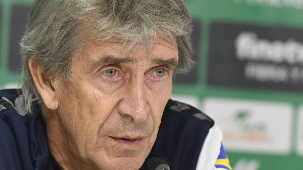 Rueda de prensa de Pellegrini antes del Almería-Betis