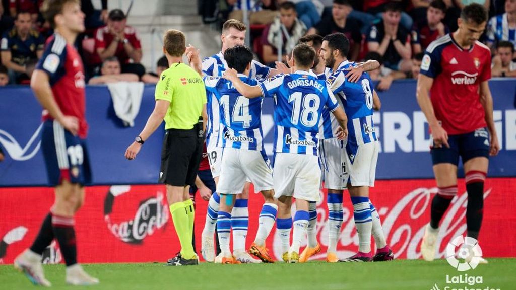 Osasuna 0-2 Real Sociedad: Resumen del partido