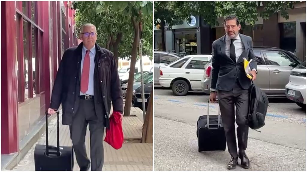 Los abogados del Sevilla y Del Nido en la vista previa a un nuevo juicio