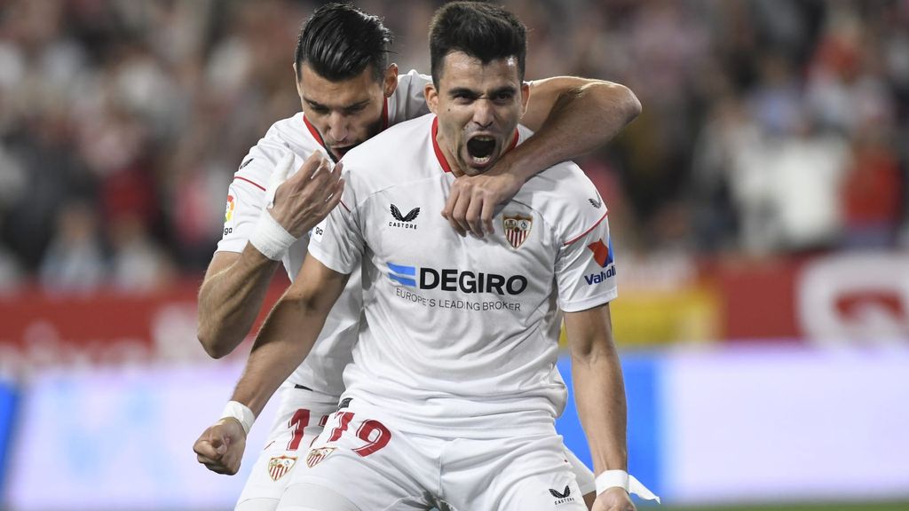 Sevilla 2-0 Celta: Gol de Acuña