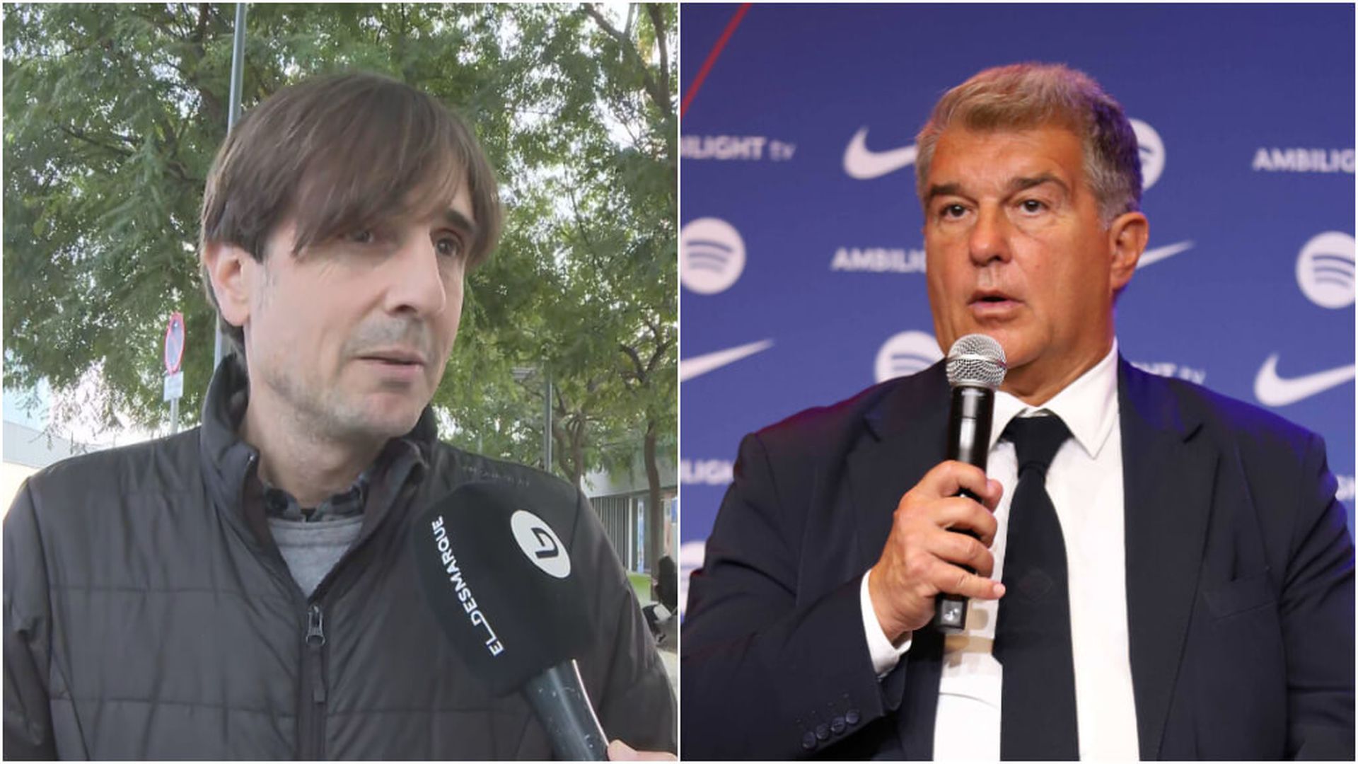 Encuesta a los aficionados del Barça sobre Laporta