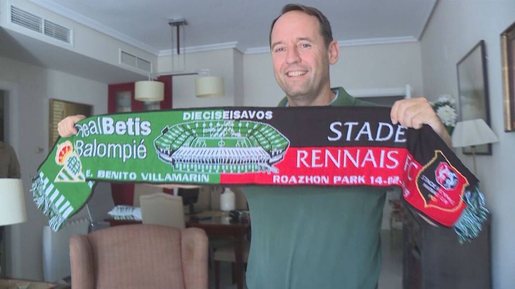 La historia de pasión por el Betis de David