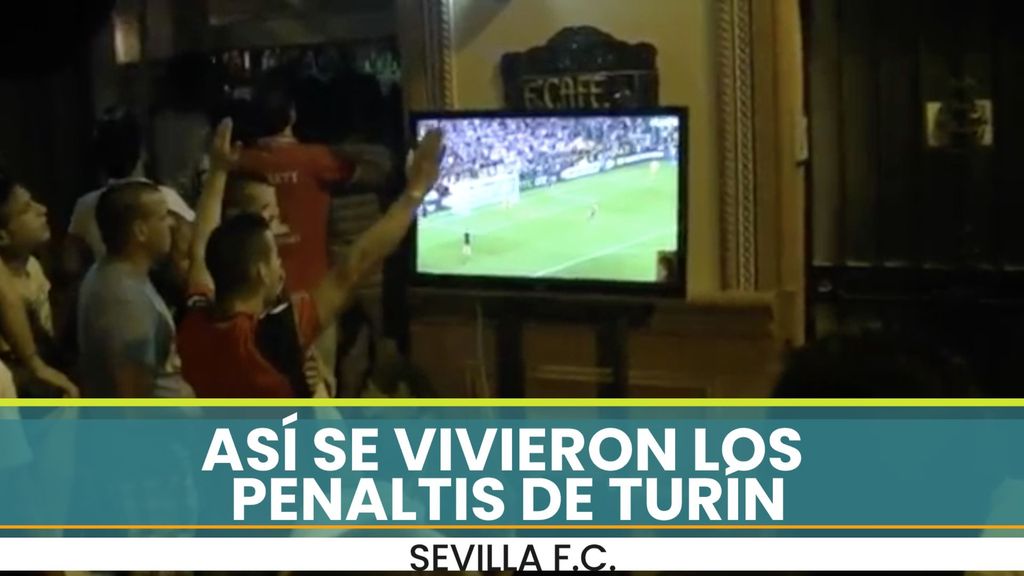 Así vivieron los aficionados la tanda de penaltis de Turín, ante el Benfica