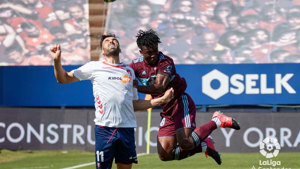 Osasuna 2-1 Celta: Resumen del partido