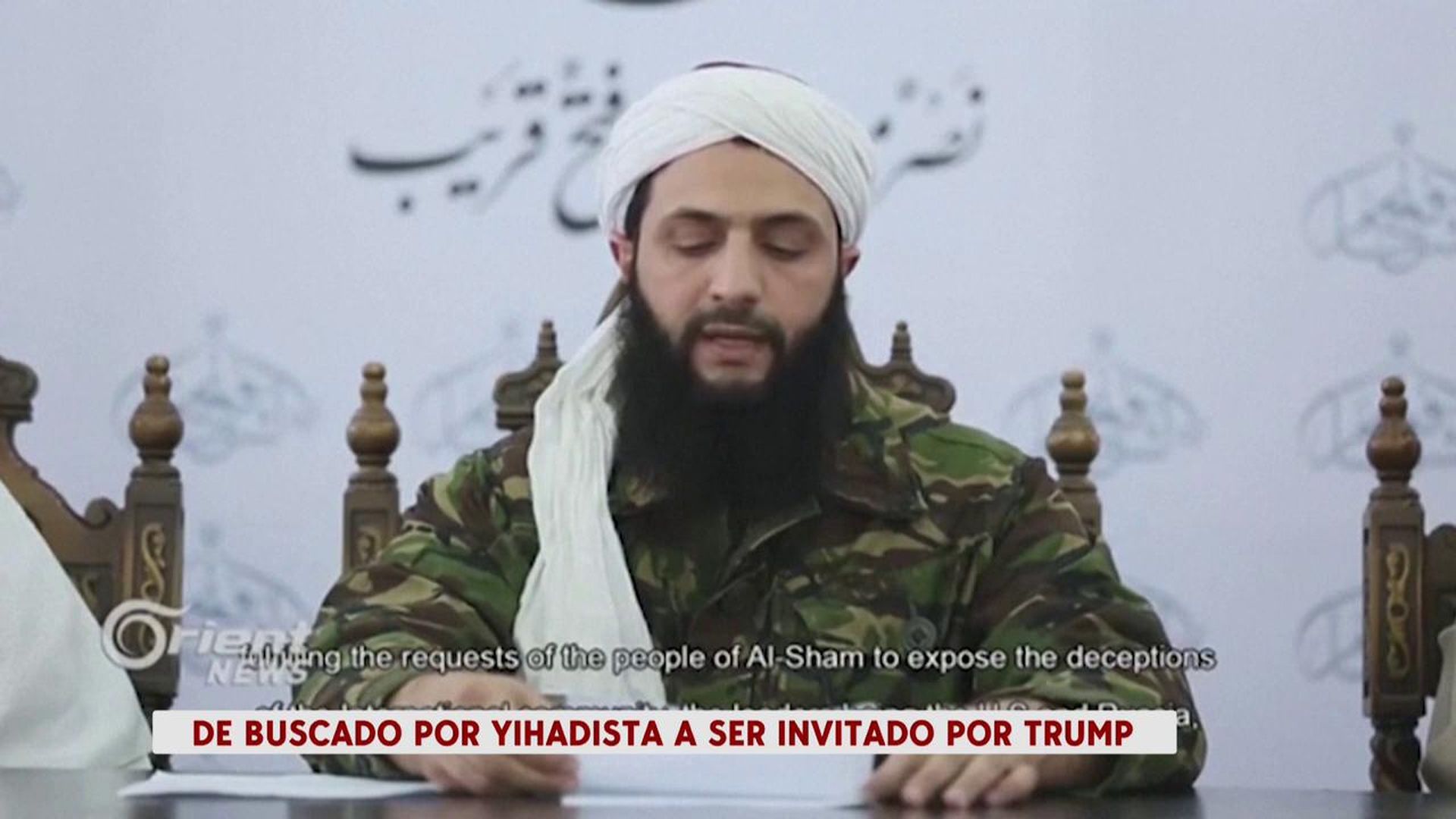 Al Sharaa, en su etapa yihadista