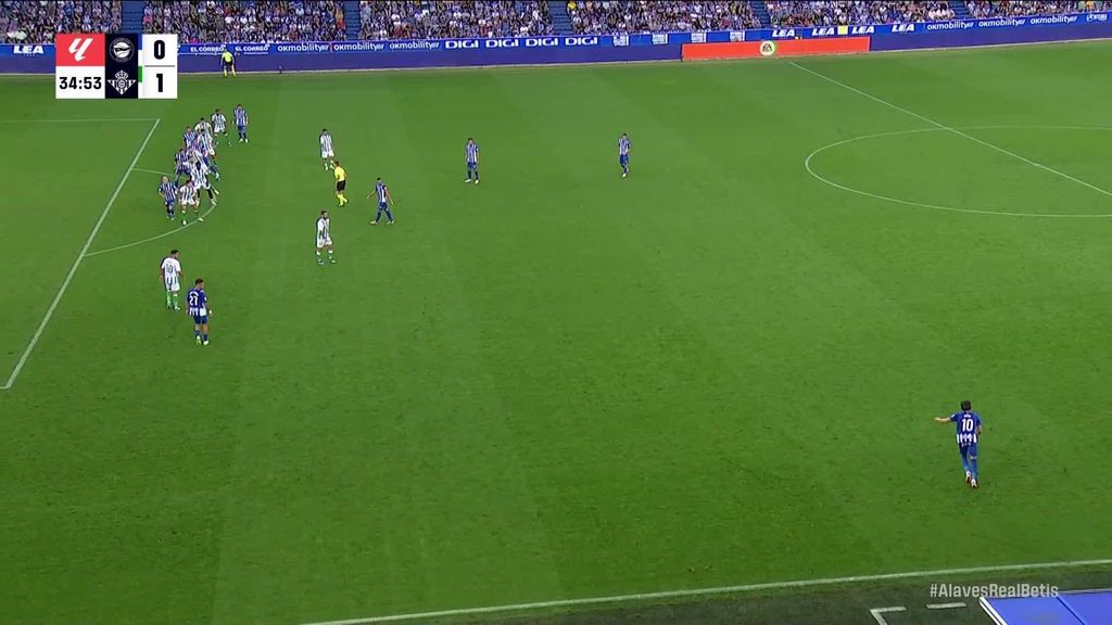 Alavés 1-1 Betis: Resumen del partido