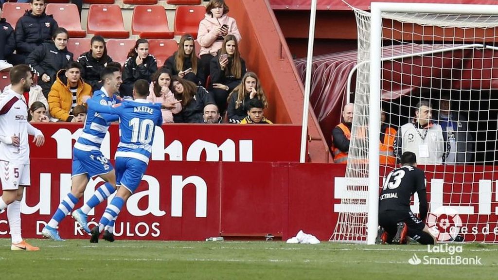 Resumen del Albacete-Deportivo (0-1)