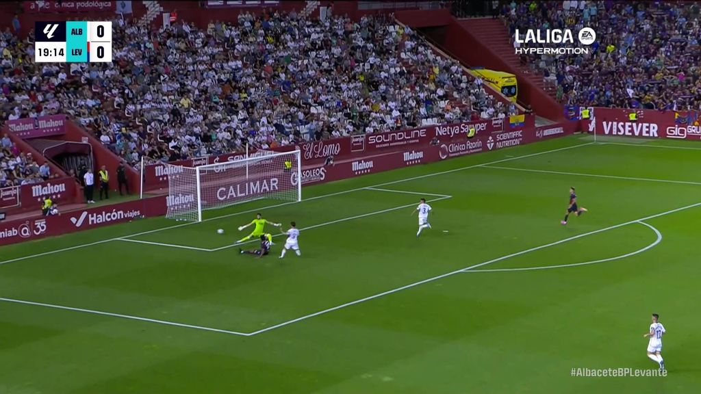 Albacete 0-1 Levante: Gol de Fabricio Rosado