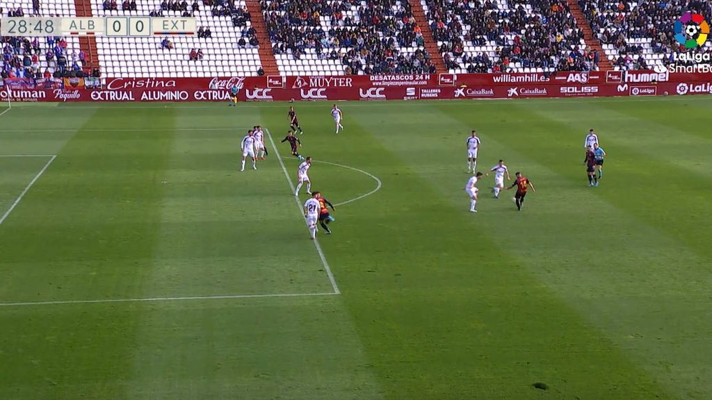 Albacete 1-1 Extremadura: Resumen (Jornada 19)