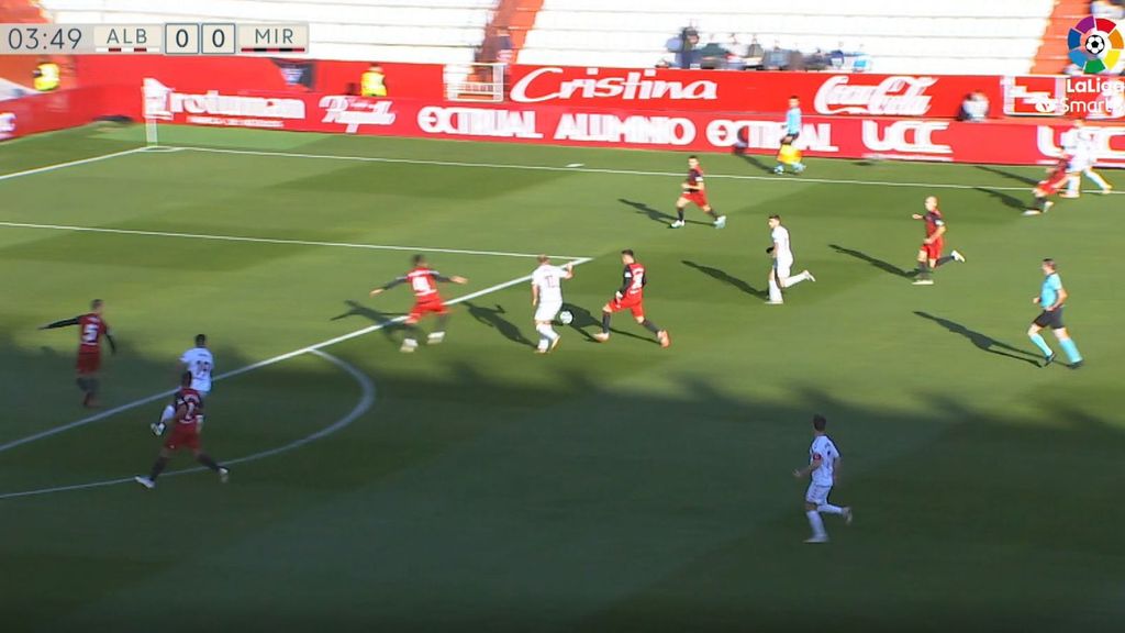 Albacete 1-2 Mirandés: Resumen (Jornada 17)