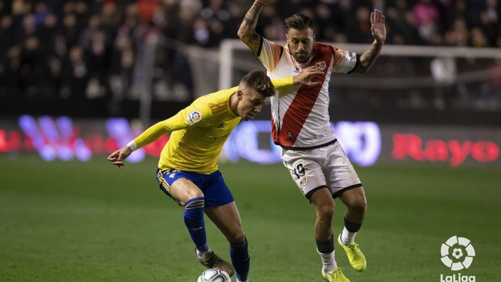 Rayo Vallecano - Cádiz: Resumen (Jornada 15)