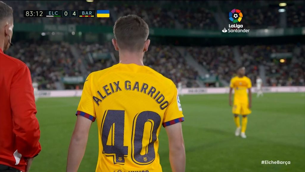 Elche 0-4 Barcelona: Debut de Aleix Garrido