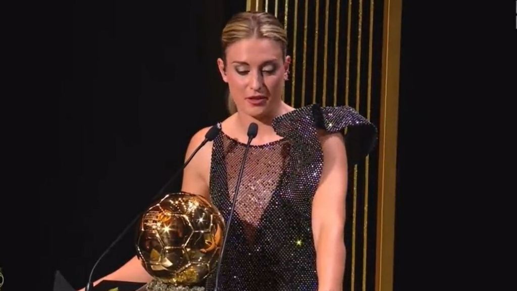 Alexia Putellas, ganadora del Balón de Oro 2022