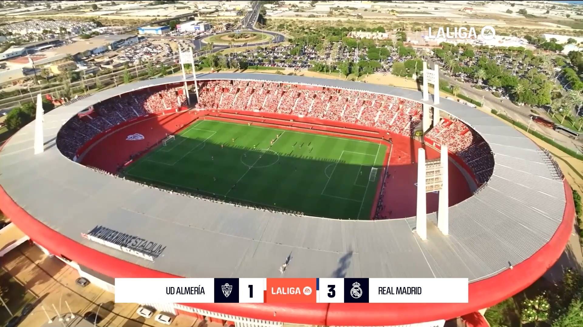 Almería 1-3 Real Madrid: Resumen del partido