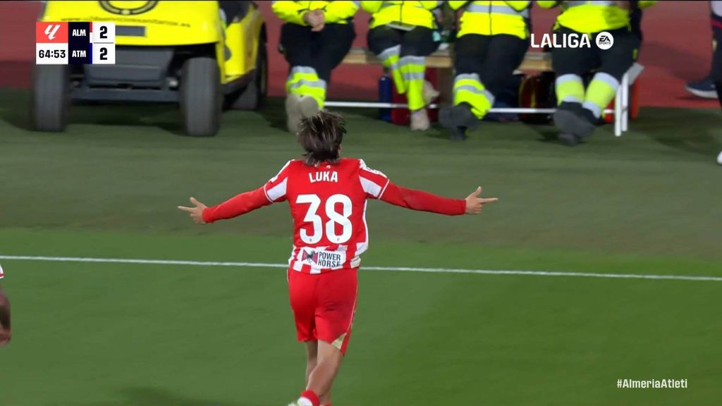 Almería 2-2 Atlético: Resumen del partido