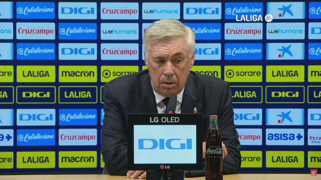Ancelotti zanja el debate con Lunin y Kepa
