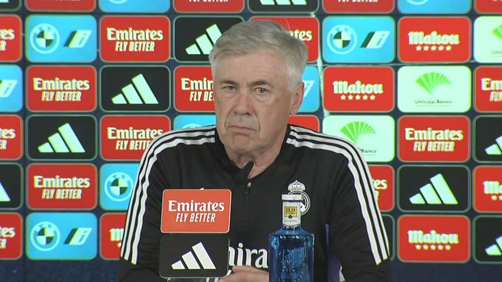 (MEDIASET)  Ancelotti compara las faltas a Vinicius con Pelé y Maradona: "A ellos también les pasó"