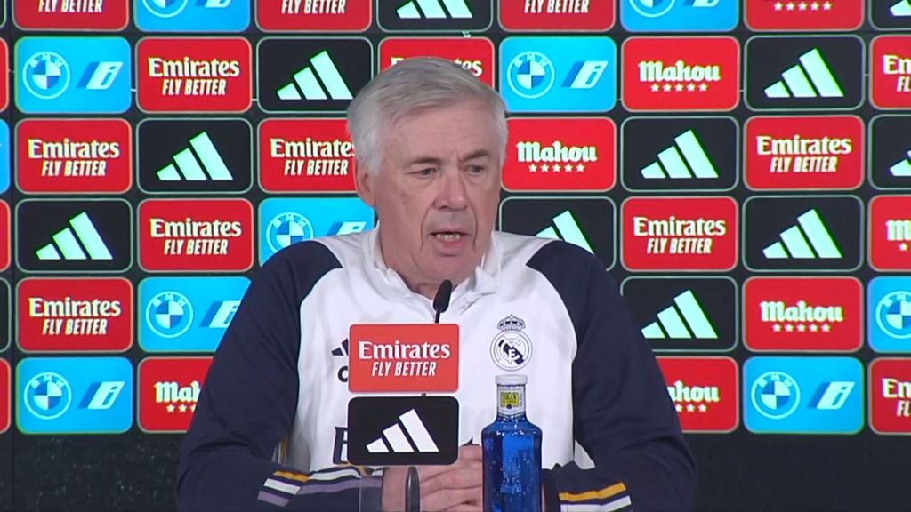 Ancelotti da las gracias a Vinicius y avisa a Tchouaméni