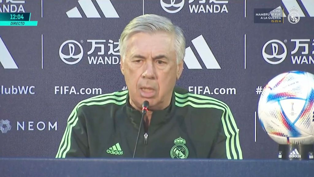 Ancelotti analiza la final del Mundial de Clubes