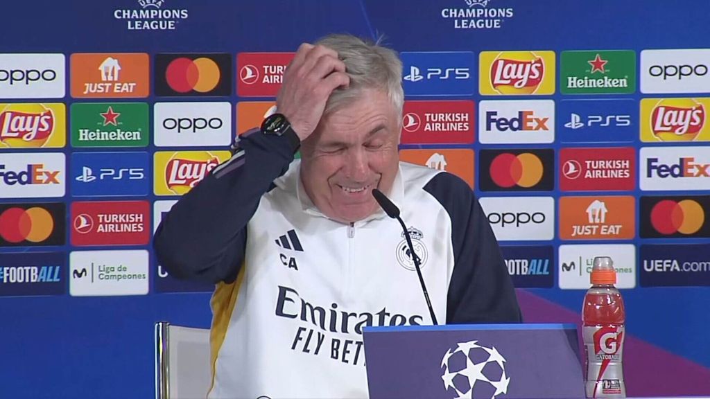 El lío de Carlo Ancelotti cuando le preguntan por la alineación