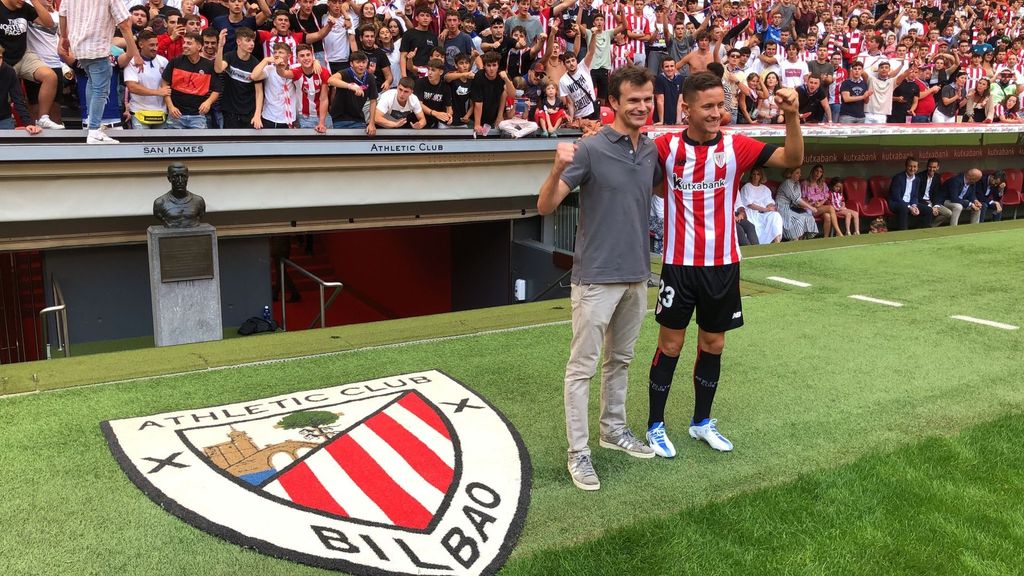 Presentación de Ander Herrera como nuevo jugador del Athletic Club