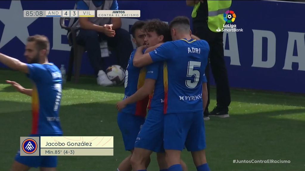 Andorra 4-3 Villarreal B: Resumen del partido
