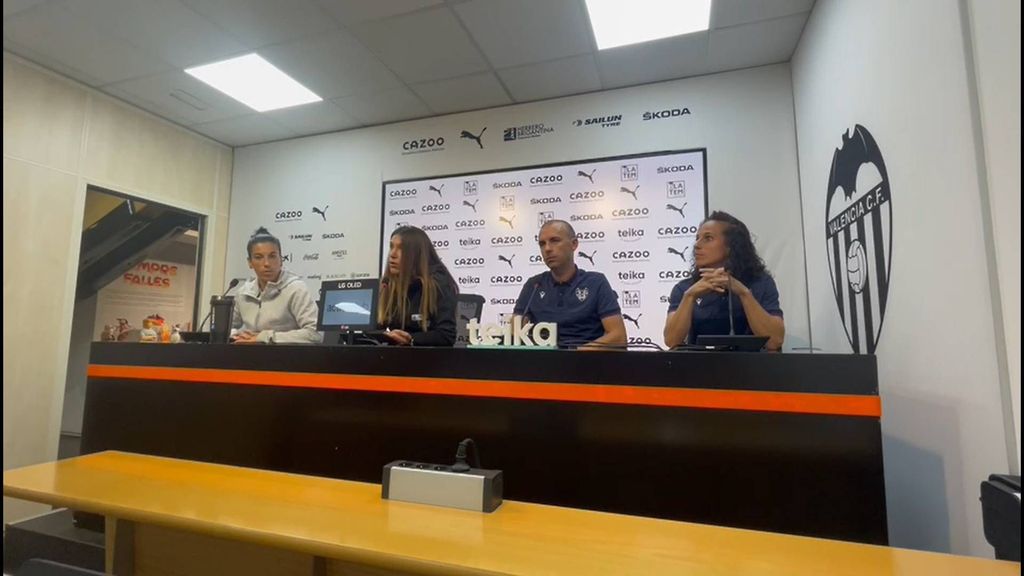 Andrea Esteban analiza el derbi y habla de la fuerza de Mestalla