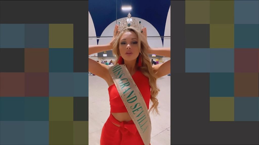 Andrea Boza, la voluntaria del Sevilla en Miss Grand Spain