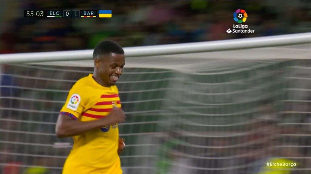 Elche 0-2 Barcelona: Gol de Ansu Fati