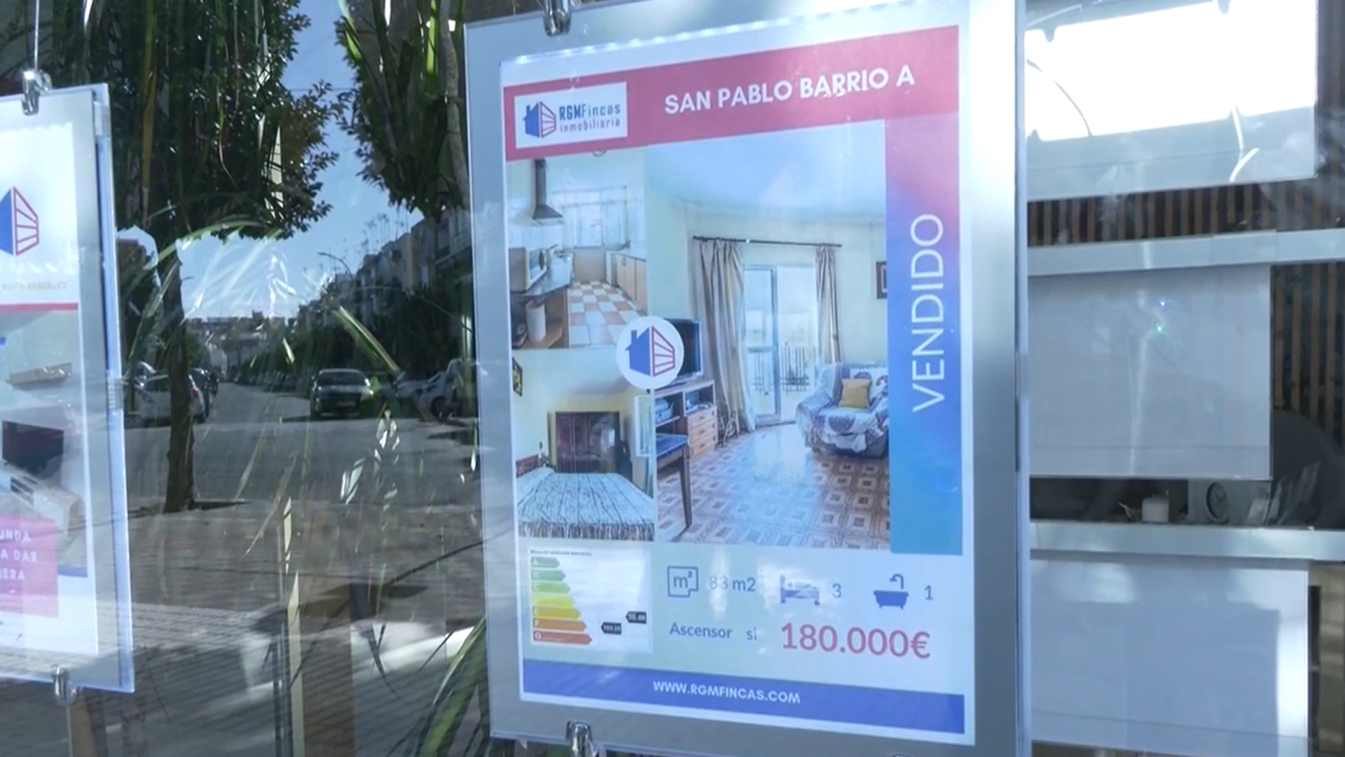 Anuncio de una casa vendida por una inmobiliaria