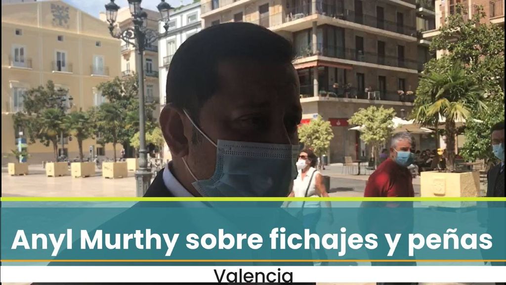 Anil Murthy sobre fichajes y las peñas del Valencia