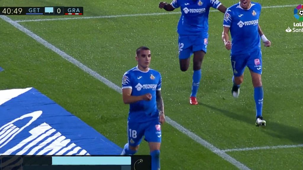 Getafe - Granada: Gol 2-0, Arambarri (Jornada 11)