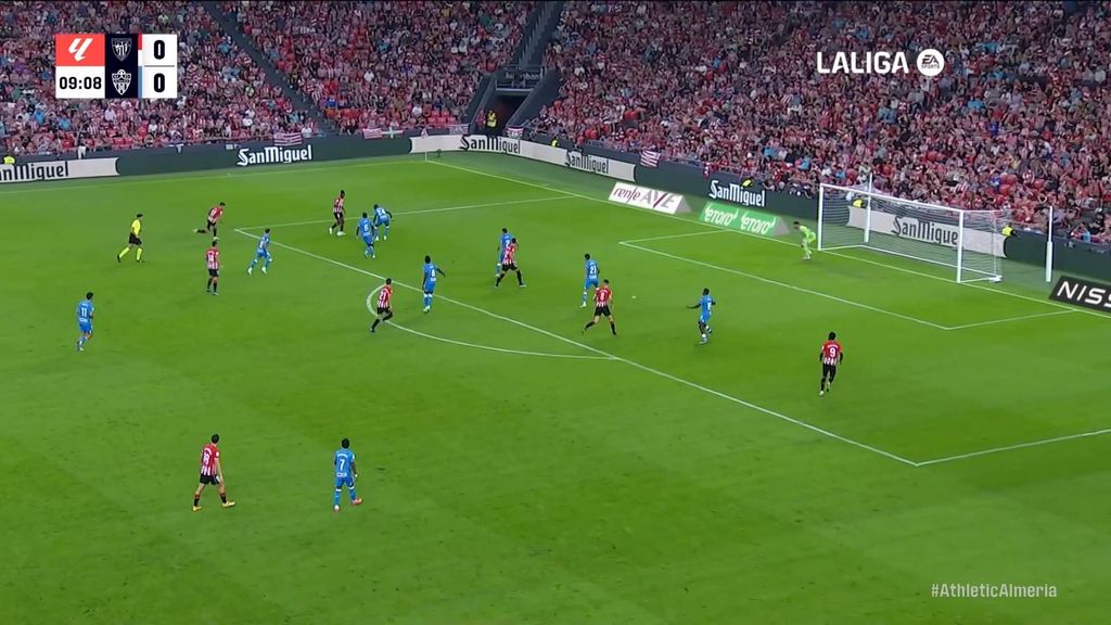 Athletic 1-0 Almería: Gol de Guruzeta