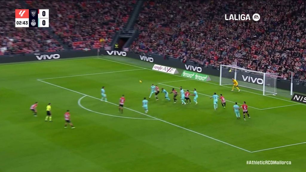 Athletic 1-0 Mallorca: Gol de Yuri