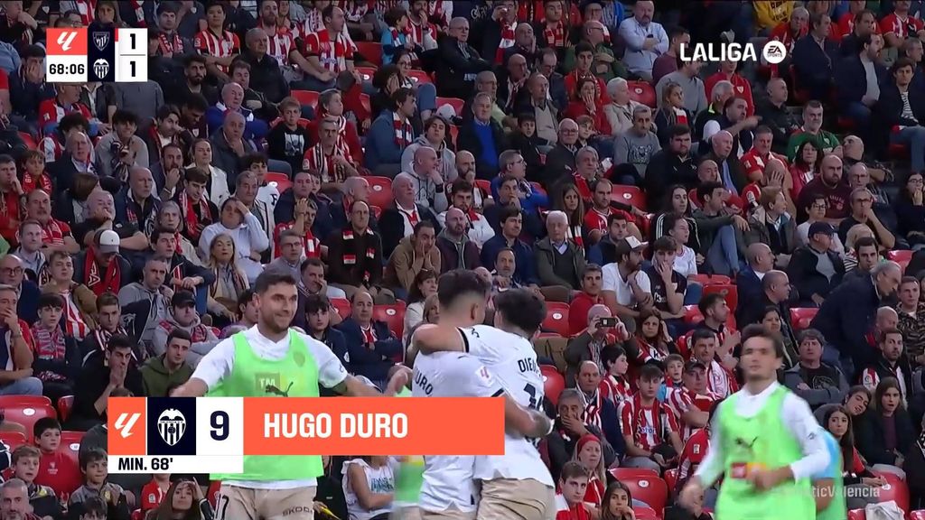 Athletic 2-2 Valencia: Resumen del partido