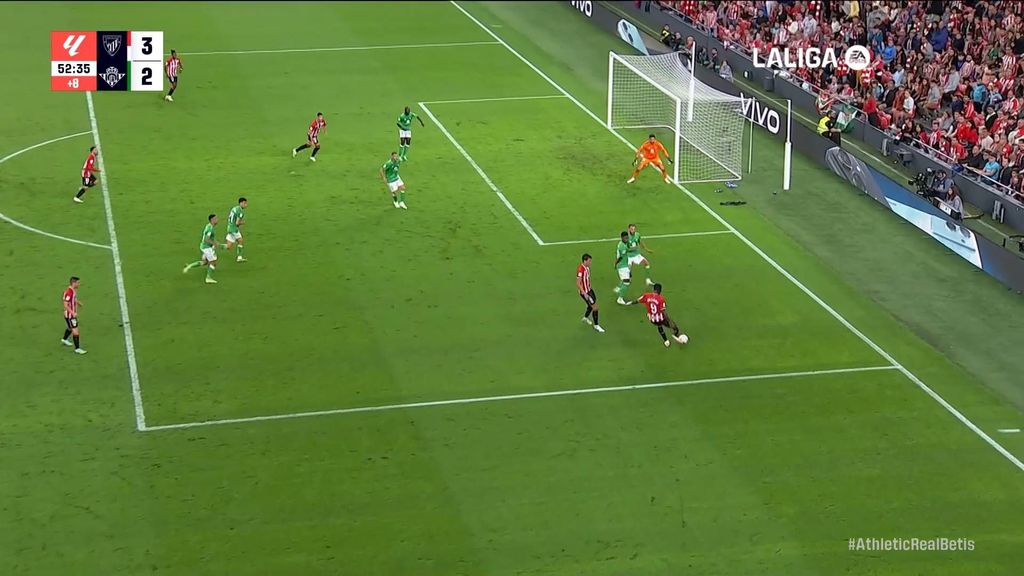 Athletic 3-2 Betis: Gol de Guruzeta