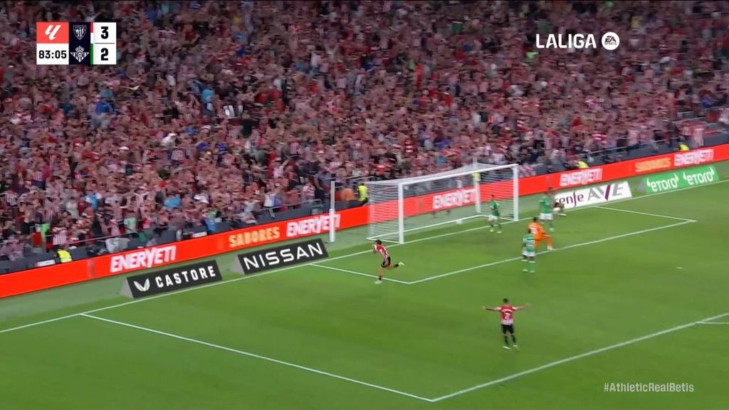 Athletic 4-2 Betis: Gol de Unai Gómez