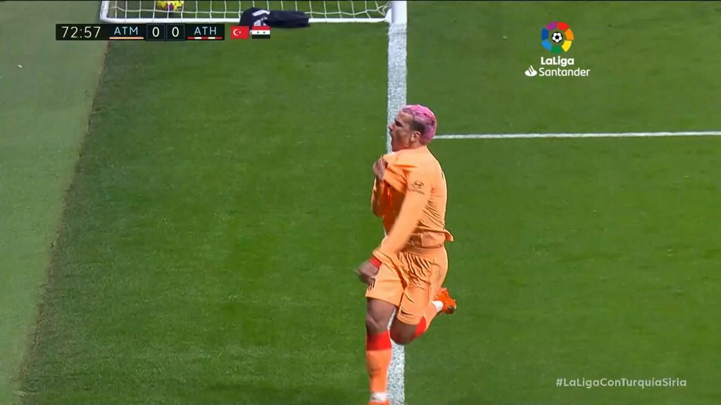 Atlético 1-0 Athletic: Gol de Griezmann