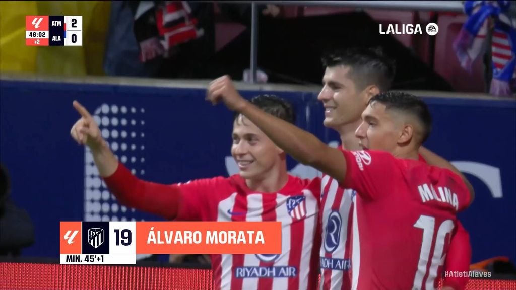 Atlético 2-1 Alavés: Resumen del partido