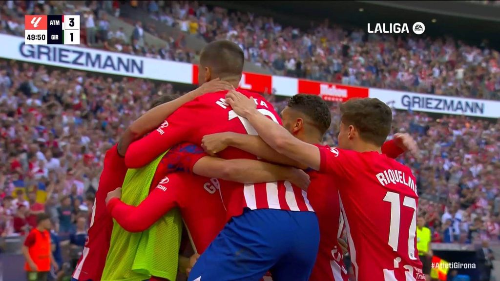 Atlético 3-1 Girona: Resumen del partido