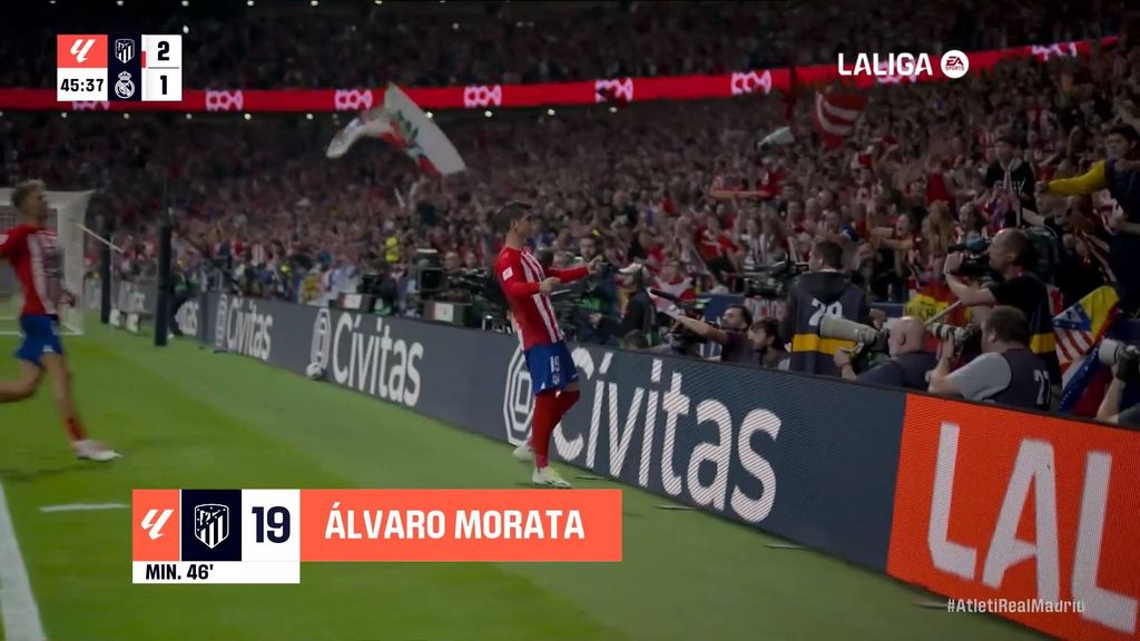 Atlético 3-1 Real Madrid: Resumen del partido