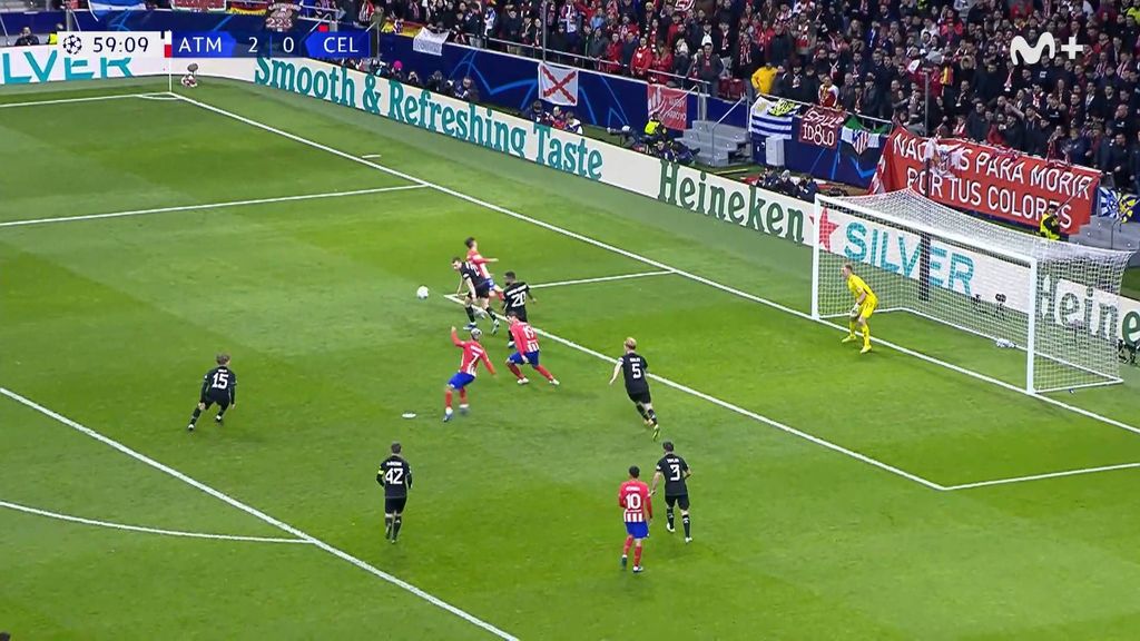 Atlético 6-0 Celtic: Los goles de Griezmann