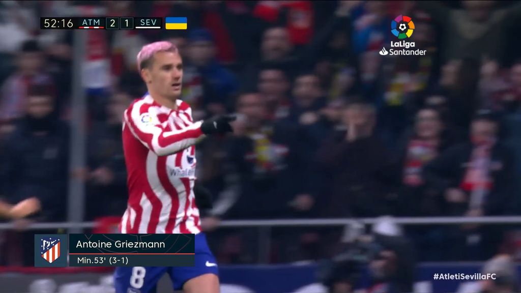 Atlético 6-1 Sevilla: Resumen del partido