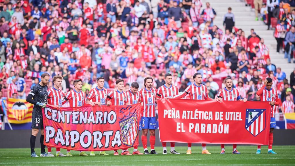 Rubén Uría relata el emotivo homenaje del Atlético a los afectados por la DANA